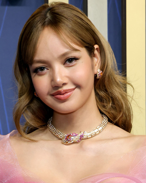 Closeup shot of Lisa with natural highlights